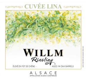 Alsace Willm - Cuvee Lina - Riesling Aged in Oak Barrels label