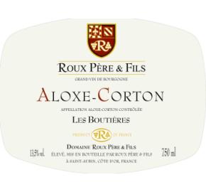 Famille Roux - Aloxe-Corton les Boutieres Blanc label