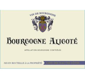 Cave des Hautes Côtes - Bourgogne Aligote label