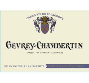 Cave des Hautes Côtes - Gevrey Chambertin label