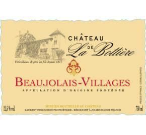 Chateau de la Bottiere - Beaujolais Villages Rouge label