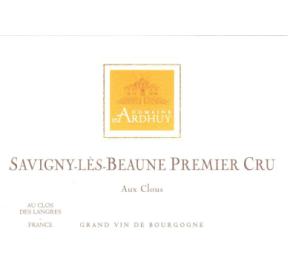 Domaine d'Ardhuy - Savigny les Beaune 1er Cru Red - Aux Clous label