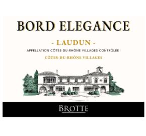Brotte - Bord Elegance - Cotes du Rhone Villages Laudun label
