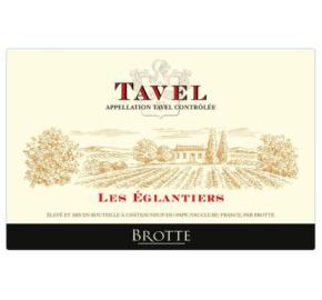 Brotte - Les Eglantiers - Tavel label