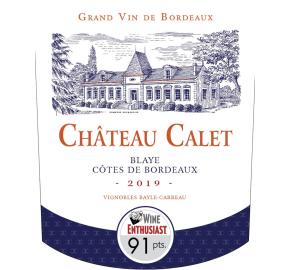 Chateau Calet - Cotes de Blaye label