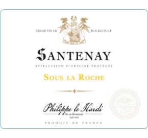 Philippe le Hardi - Santenay Blanc - Sous la Roche label