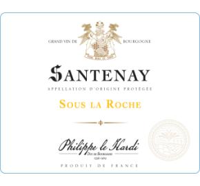 Philippe le Hardi - Santenay Blanc - Sous la Roche label