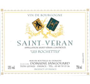 Domaine Sangouard - Saint Veran label
