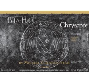 Domaine de Bila-Haut - Chrysopee - Rouge label