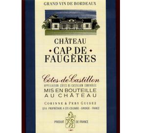 Chateau Cap De Faugères (Ch. Faugères) label