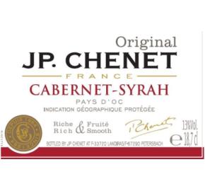 JP. Chenet - Cabernet Syrah label