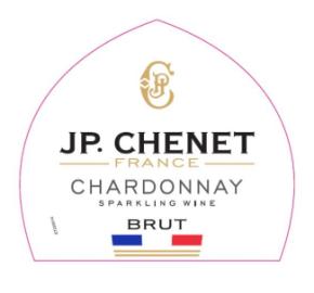 JP. Chenet - Petit French Brut Sparkling Chardonnay label