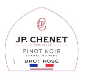 JP. Chenet - Petit French Brut Rose label