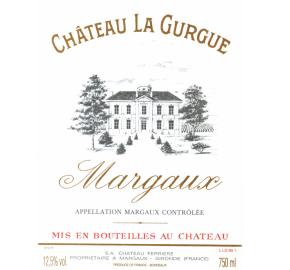 Chateau La Gurgue label