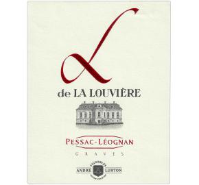 L de La Louviere rouge label