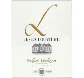 L de la Louviere blanc label