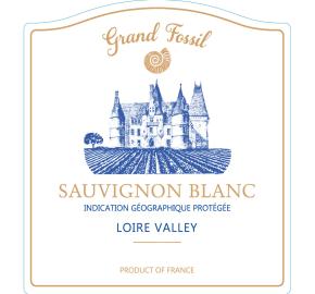Grand Fossil - Sauvignon Blanc Loire Valley label