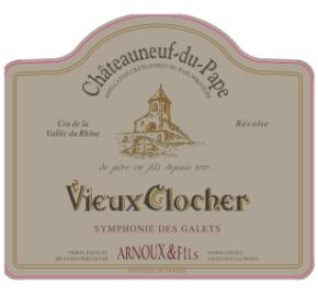 Arnoux & Fils - Vieux Clocher - Symphonie Des Galets - Chateauneuf du Pape label