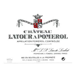 Chateau Latour A Pomerol label