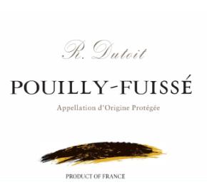 R. Dutoit - Pouilly Fuisse label