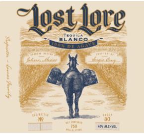 Lost Lore - Tequila Blanco label