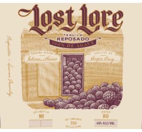 Lost Lore - Tequila Reposado label