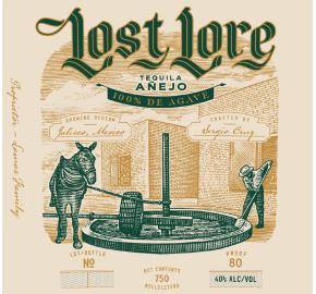 Lost Lore - Tequila Anejo label