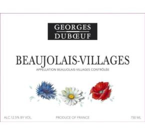 Georges Duboeuf - Flower Series - Beaujolais Villages label