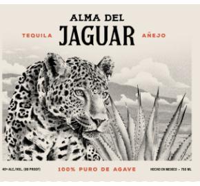 Alma del Jaguar Tequila Anejo label