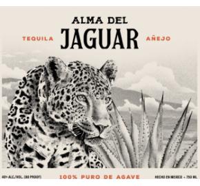 Alma del Jaguar Tequila Anejo - Single Barrel label