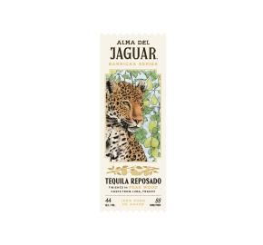 Alma Del Jaguar Barricas - Pear Wood cask label
