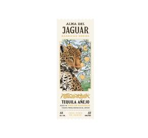 Alma Del Jaguar Barricas - Vino de Naranja cask label