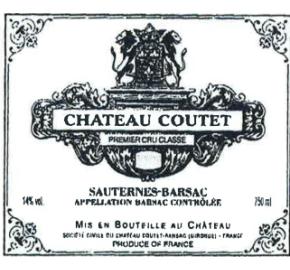 Chateau Coutet - Barsac label