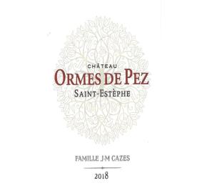 Chateau Ormes De Pez label