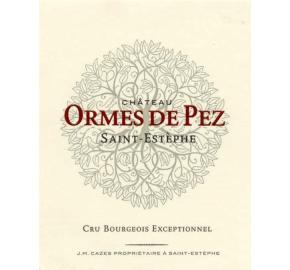 Chateau Ormes De Pez label