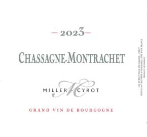 Domaine Miller-Cyrot - Chassagne Montrachet label