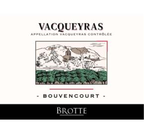 Brotte - Bouvencourt - Vacqueyras label
