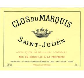 Clos du Marquis (Ch. Leoville Las Cases) label