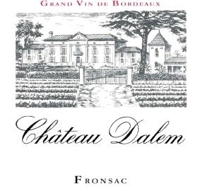 Chateau Dalem label