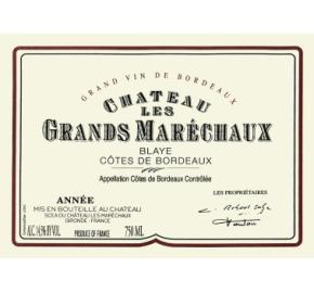 Chateau Les Grands Marechaux label