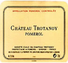 Chateau Trotanoy label