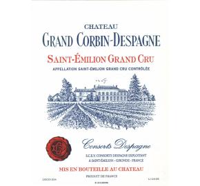 Chateau Grand Corbin-Despagne label