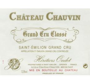 Chateau Chauvin label