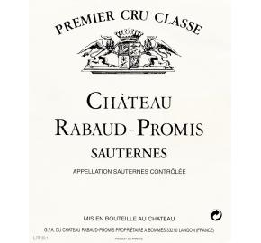Chateau Rabaud-Promis label