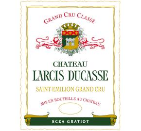 Chateau Larcis Ducasse label