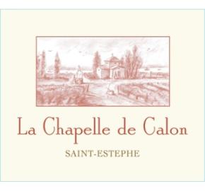 La Chapelle De Calon (Chateau Calon-Segur) label