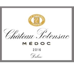 Chateau Potensac (from Leoville Las Cases) label
