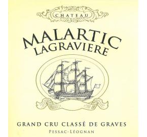 Chateau Malartic Lagraviere label