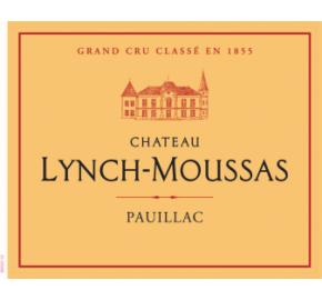 Chateau Lynch-Moussas label