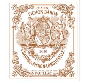 Chateau Pichon-Longueville Baron label